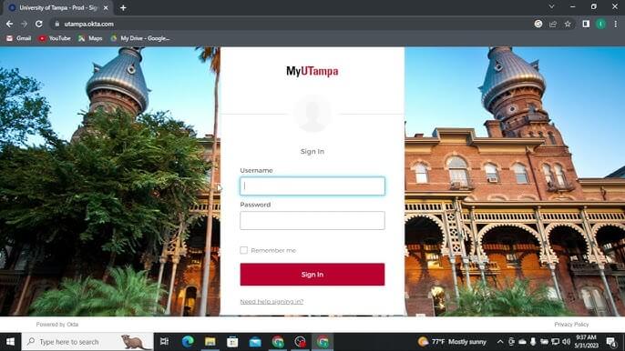 MyUTampa Login – Complete Guide for University of Tampa Students