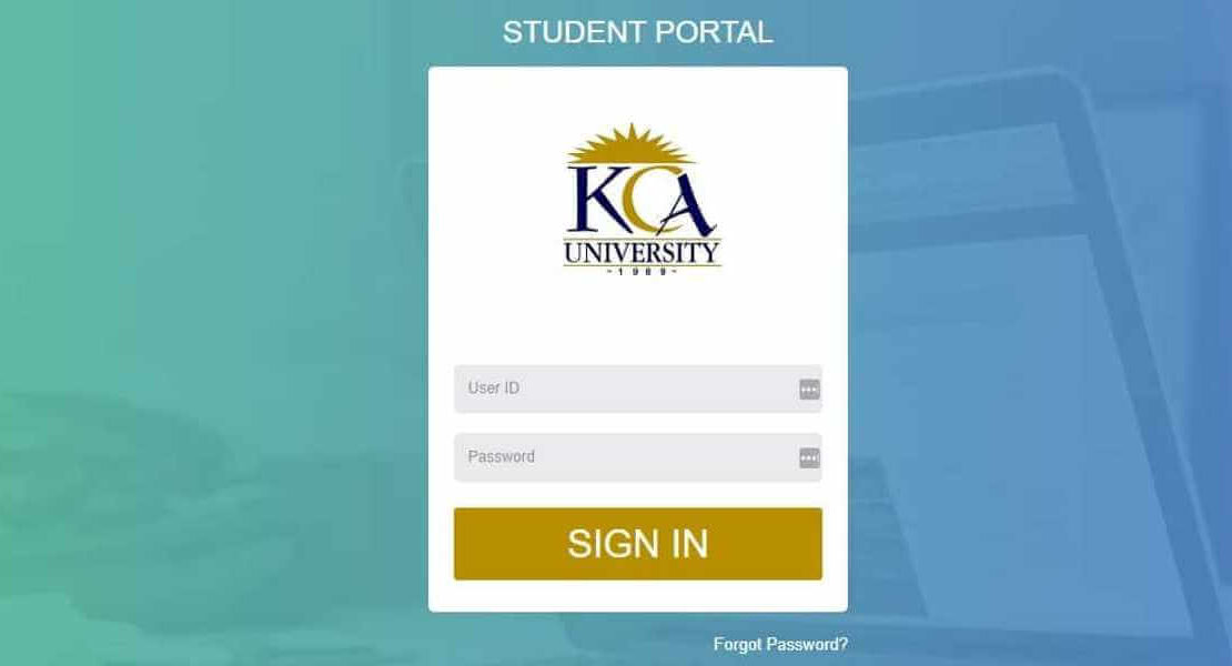 KCA University Student Portal: A Complete Guide for Students